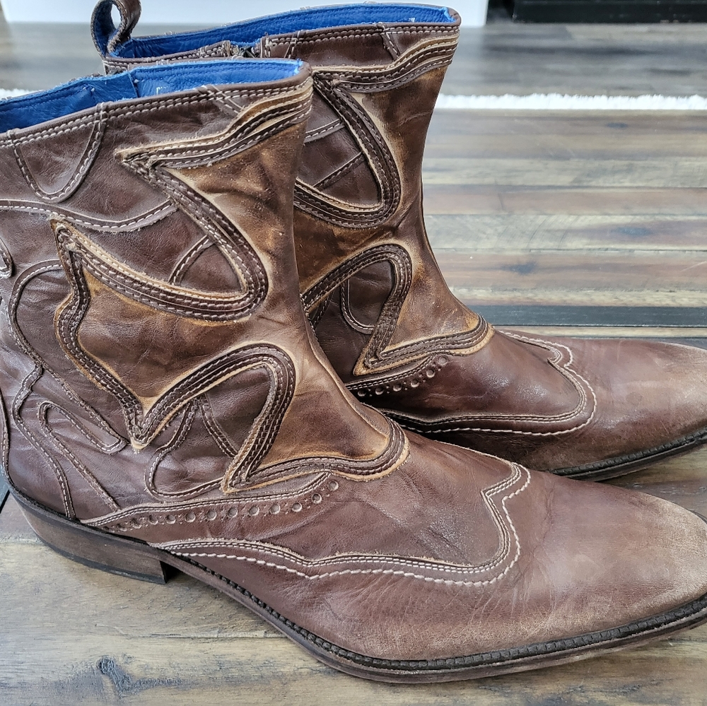 Mark Nason boots, 13, brown
